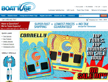Tablet Screenshot of boattube.com